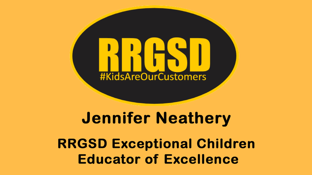 Neathery Named Exceptional Children Educator of Excellence​