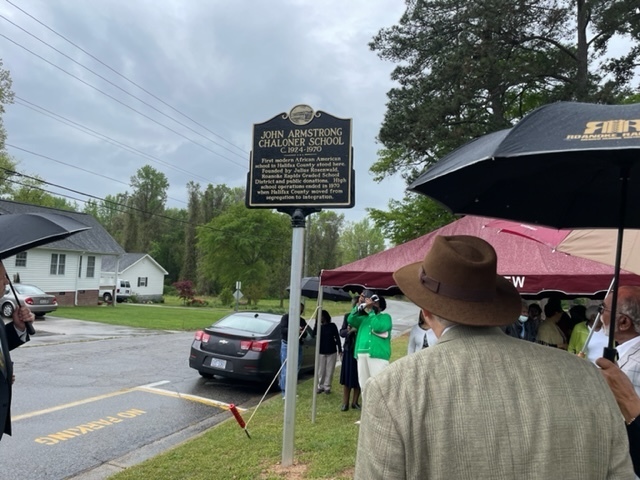 Chaloner historic marker unveiled 
