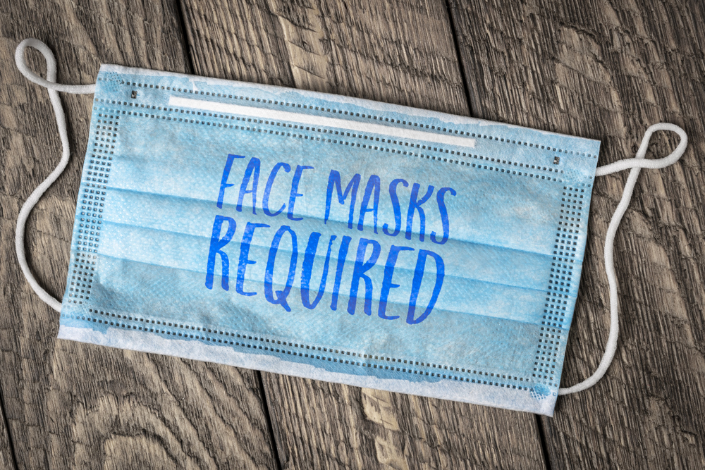 Face masks required
