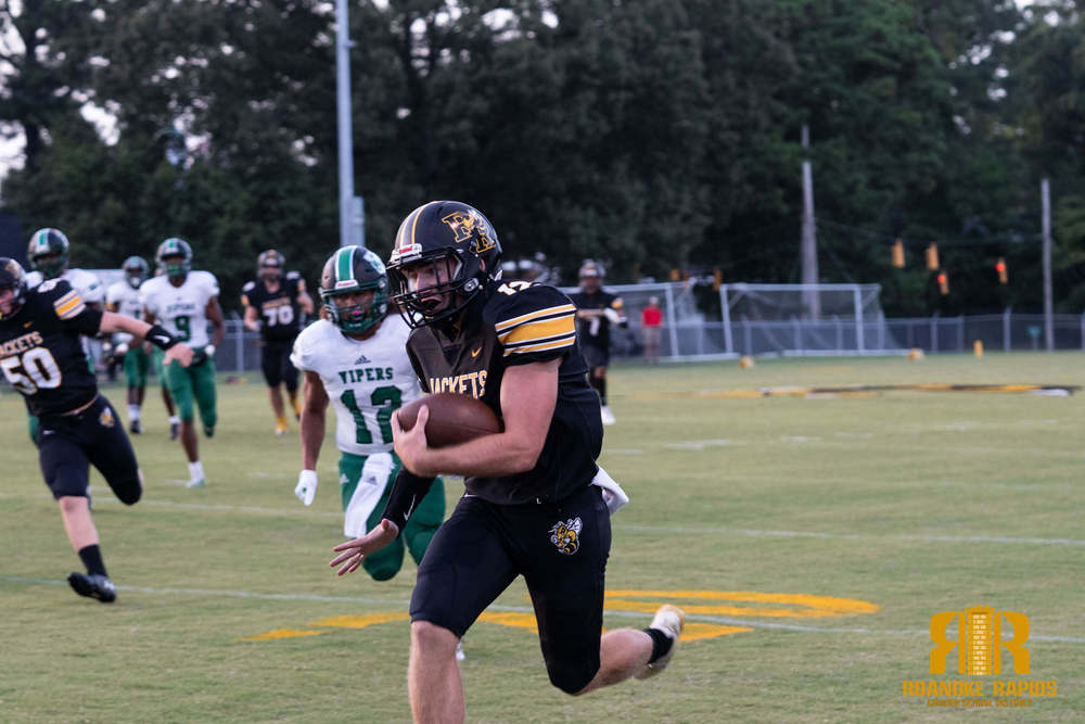 Austin Geary RRHS Football Stock Image