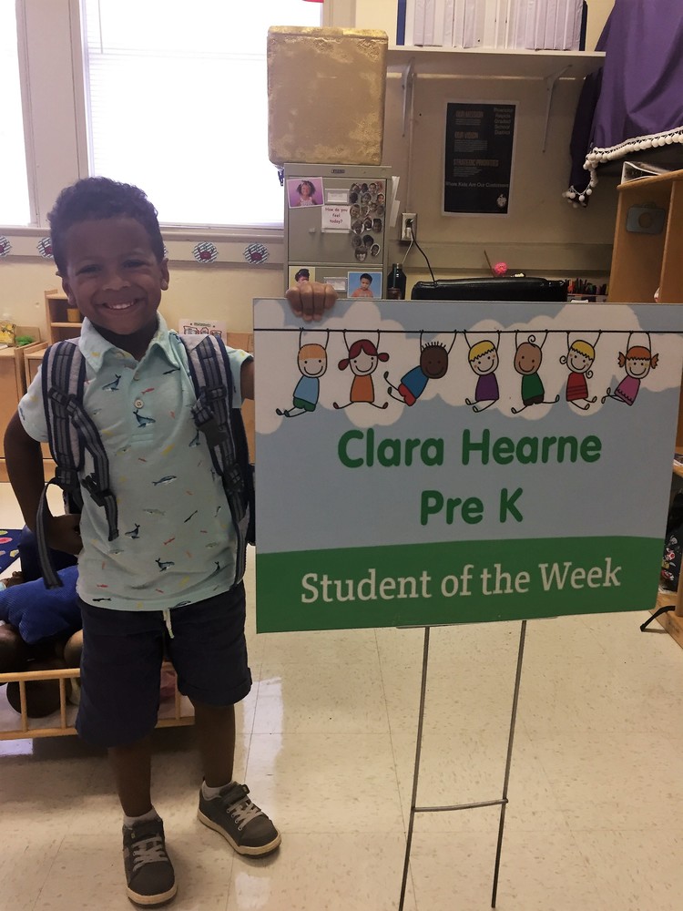 Clara Hearne Students of the Week