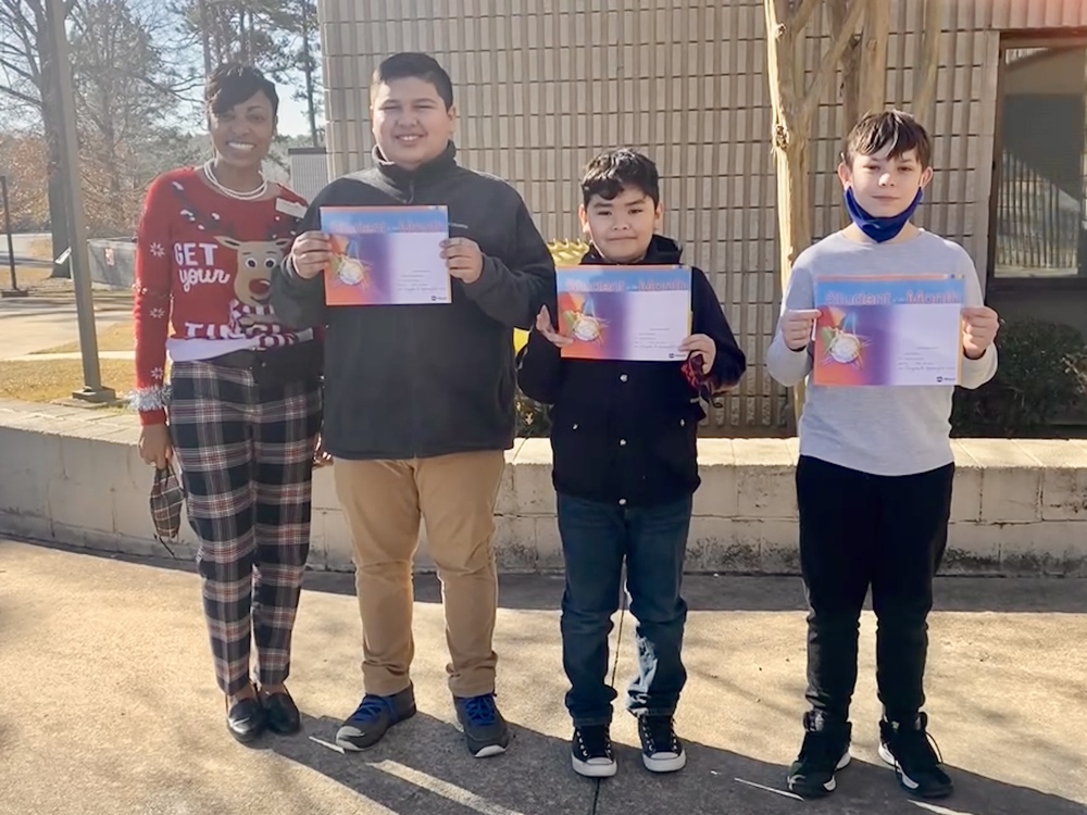 Students of the Month December 2021
