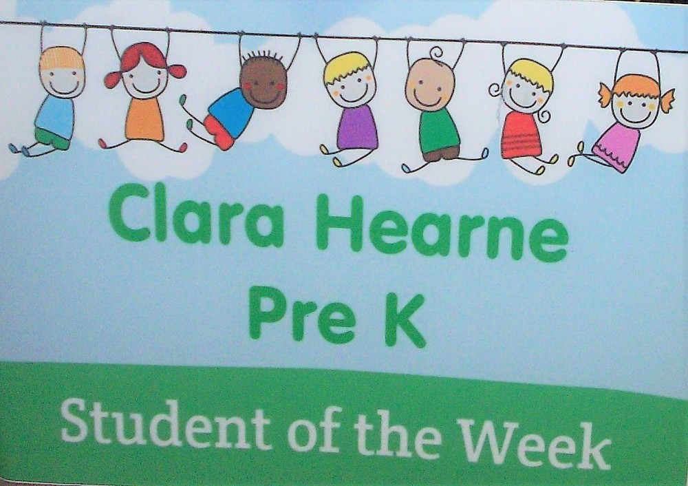 Clara Hearne Students of the Week