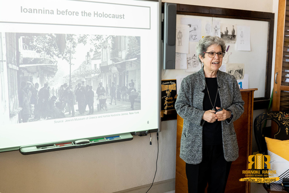 Daughter of Holocaust Survivor Speaks to RRHS Students   