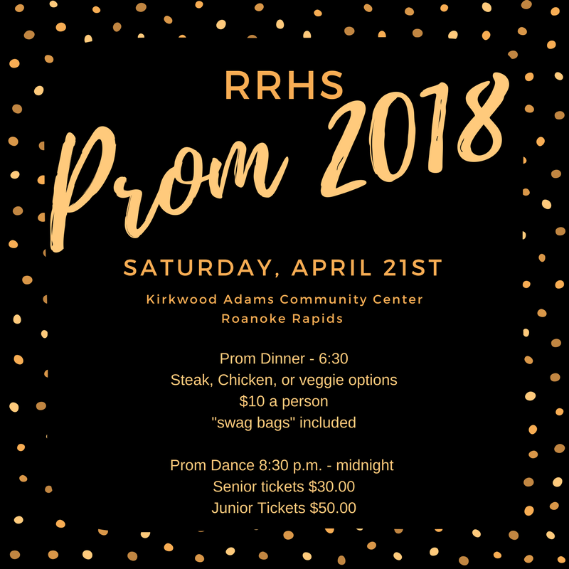 Prom Ticket Sales Announced | Roanoke Rapids High School