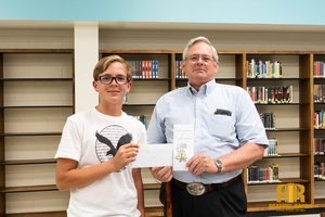 Chaloner 8th Grader Wins State Competition