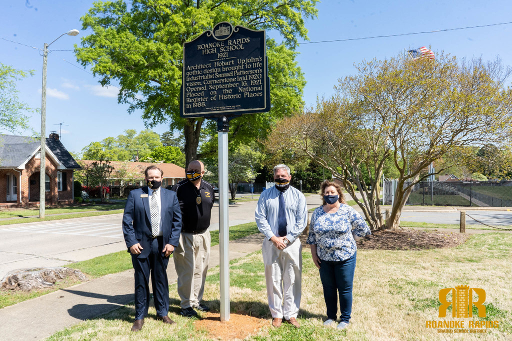 RRHS Historic Marker Install
