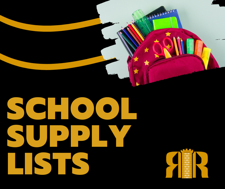 School Supply Lists 2021-2022