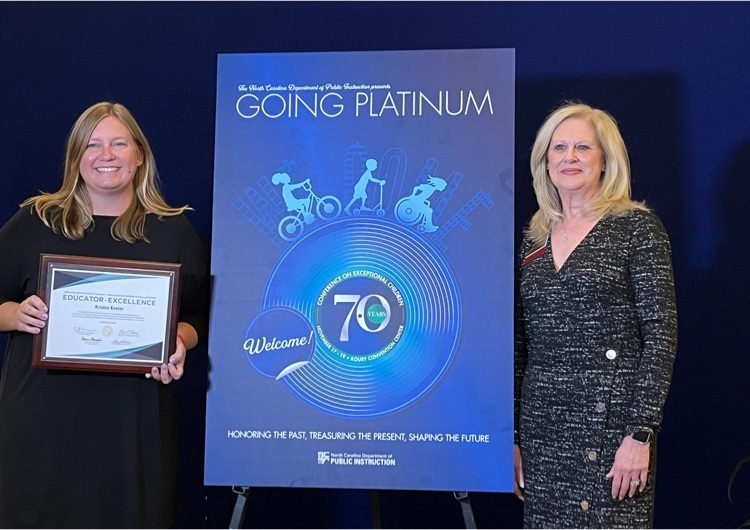 Kristen Keeter honored at EC Conference